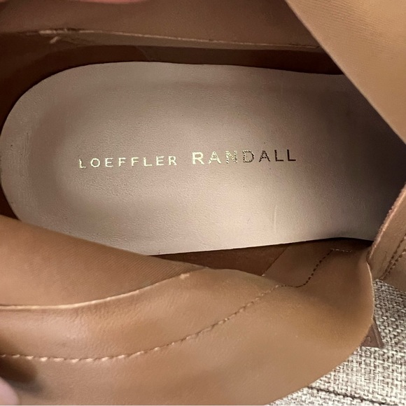 Loeffler Randall Thandy Bootie Safari Brown Kitten Heel Lamb Leather 9.5 - Picture 11 of 13
